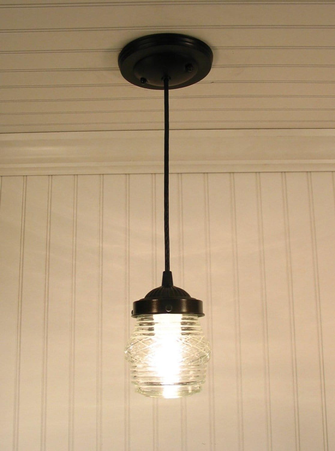 Vintage Porch Glass Pendant Light The Lamp Goods