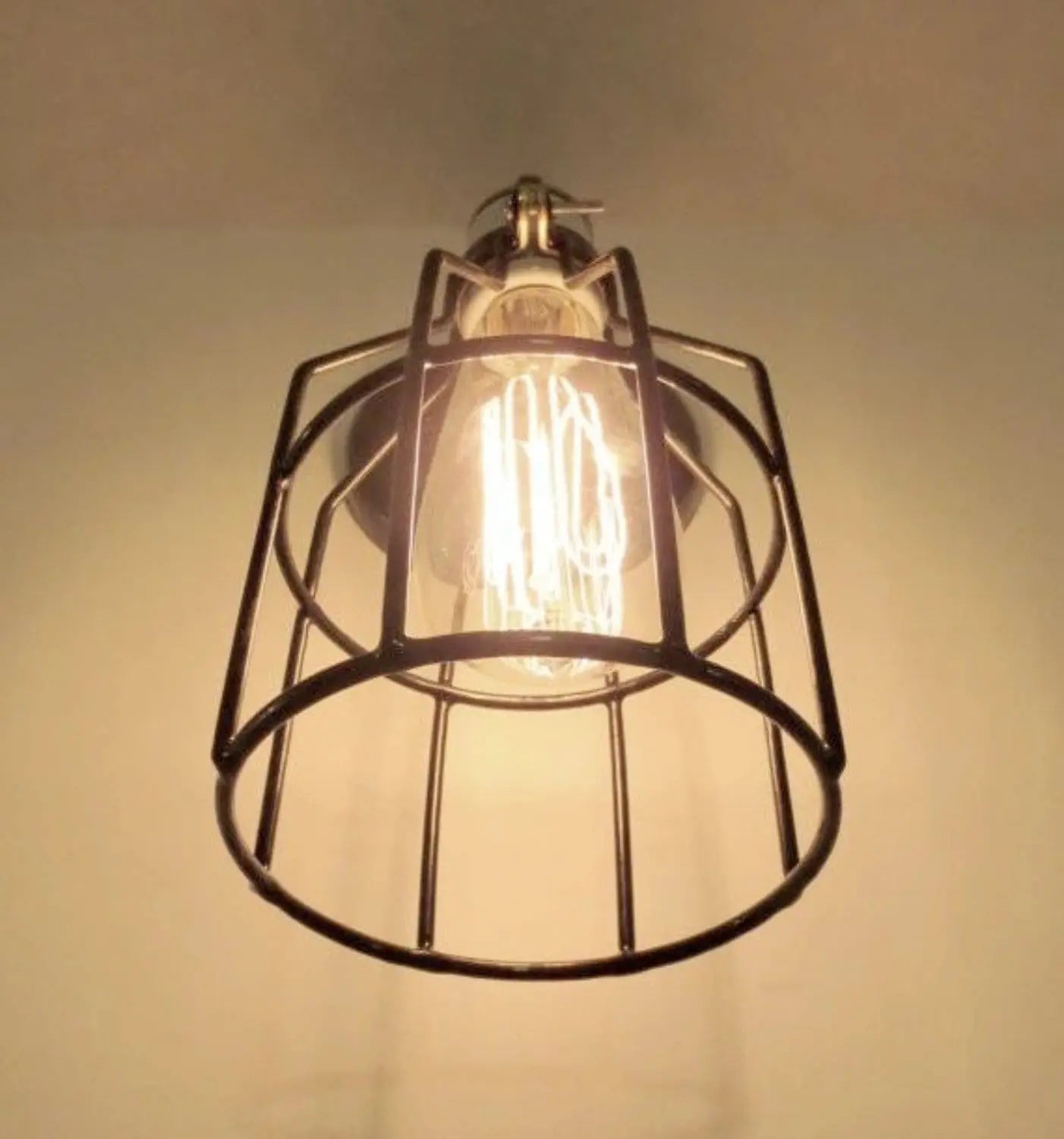 Industrial Wall Sconce Light with Edison Bulb - The Lamp Goods