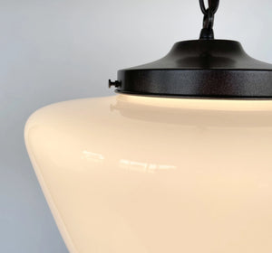 Large Antique Milk Glass Pendant Light The Lamp Goods