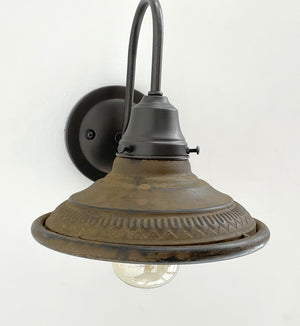 Rustic INDUSTRIAL Wall Light Fixture - The Lamp Goods