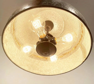 Large Rustic Bucket Chandelier Light The Lamp Goods