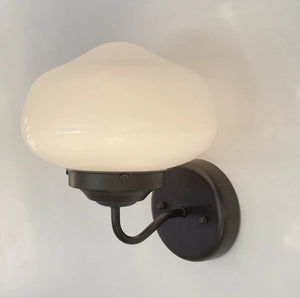 Modern Milk Glass Sconce Wall Light The Lamp Goods