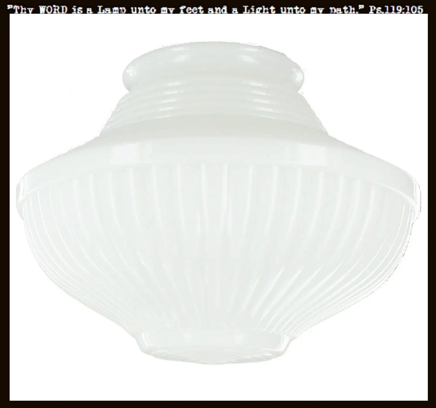 Milk Glass Globe | Schoolhouse Replacement Glass for Pendants