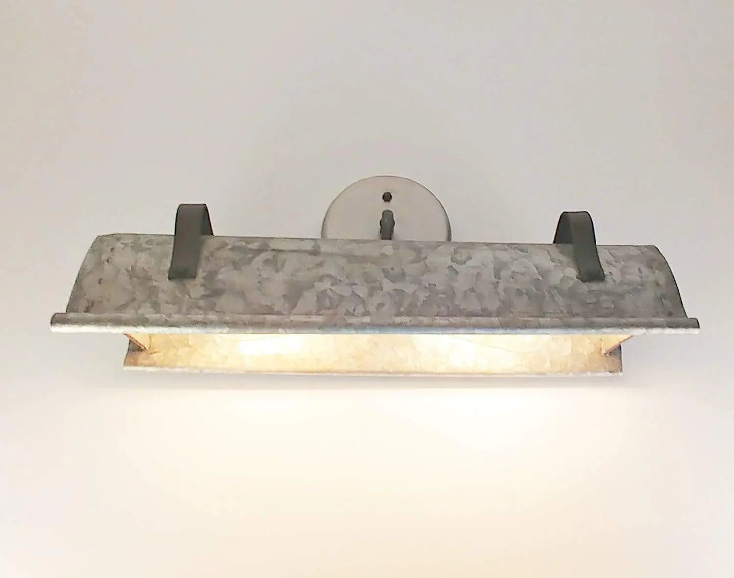 Galvanized Metal Wall Vanity Light The Lamp Goods