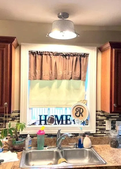 Kitchen Sink Lighting Over Counter Kitchen Lighting Galvanized